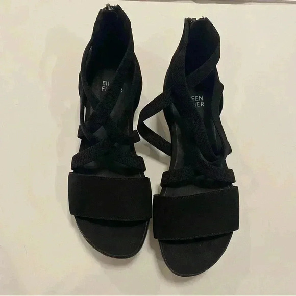 Eileen Fisher Wedge Sandals - Picture 2 of 9